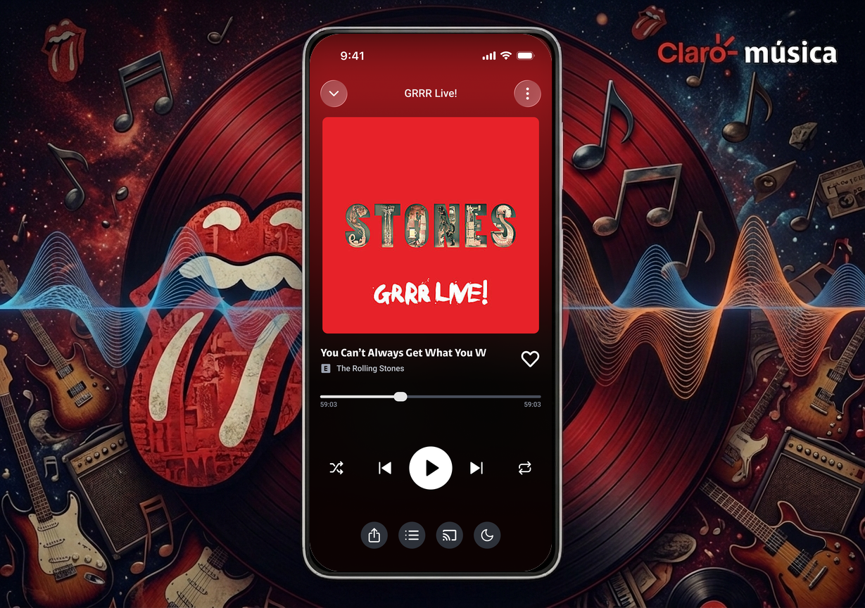 Claro música Case Study